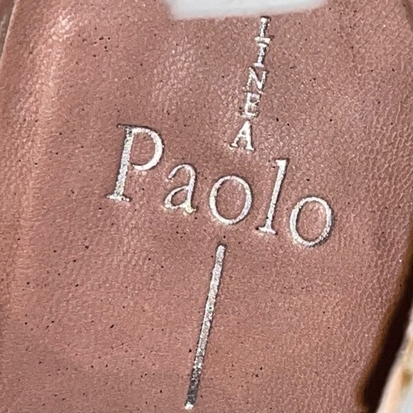 Linea Paolo Felicia Gray Perforated Suede Wedge Sneaker Booties - Picture 8 of 10